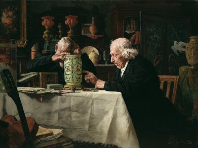 Bilenler (tuval üzerine yağlı boya) by Louis Charles Moeller
