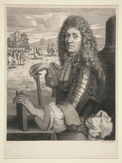 Zırhlı Bir Asilzade Portresi by Louis Cossin