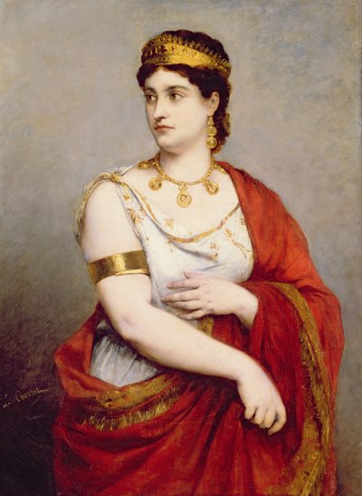 Matmazel George'un Portresi (1787-1867) by Louis Courtat