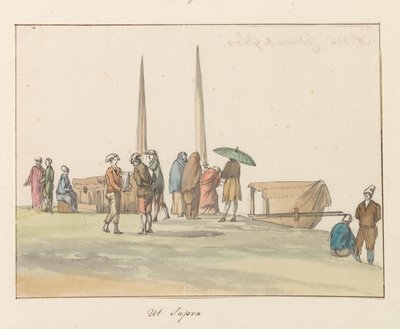 Gozo adasının geleneksel kostümleri Costume de Ghozo (nesne üzerindeki başlık) Voyage en Italy ve Sicile et à Malte - 1778 (seri başlığı) by Louis Ducros