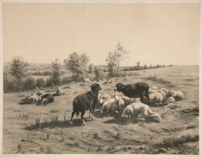 koyunlar by Louis Emmanuel Soulange Teissier