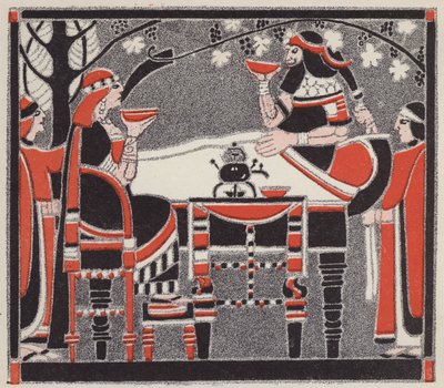 Garsonun dersi; II, 2 (renkli taş) by Louis Fancher