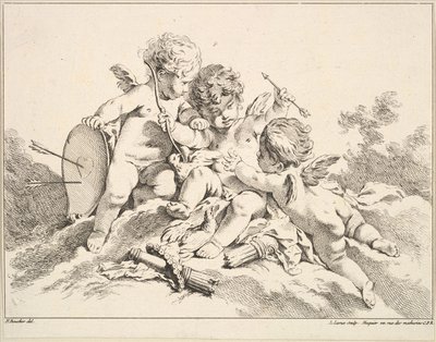 Hava. by Louis Felix de la Rue