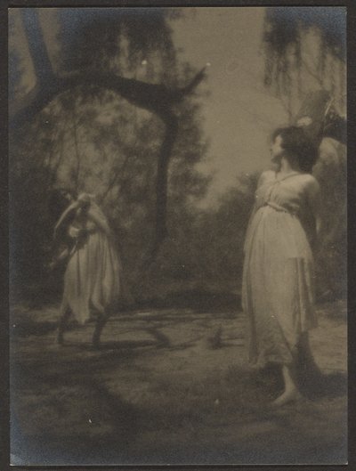 [Bahçedeki Dansçılar] by Louis Fleckenstein