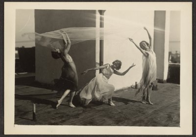 [Çatıdaki Dansçılar] by Louis Fleckenstein