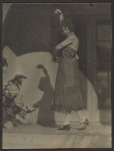 [Evden Önce Kadın Dansçı] by Louis Fleckenstein