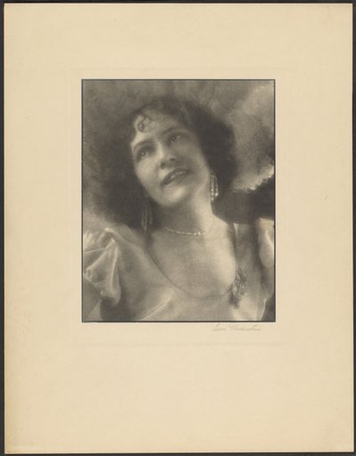 Portre - F. B. by Louis Fleckenstein