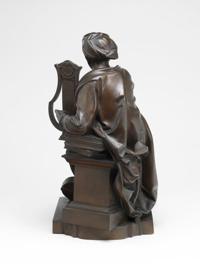 Apollo olarak George Frideric Handel by Louis Francois (after) Roubiliac