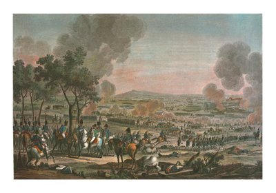 Wagram yakınlarında savaş, 7 Temmuz 1809, c1850. by Louis Francois Mariage