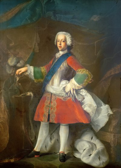Prens Charles Edward Louis Philip Casimir Stuart by Louis Gabriel Blanchet