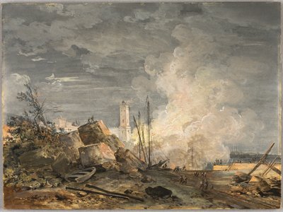 Limanda Yangın by Louis Gabriel Moreau