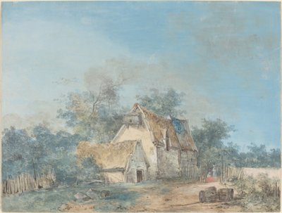 Manzara by Louis Gabriel Moreau the Elder
