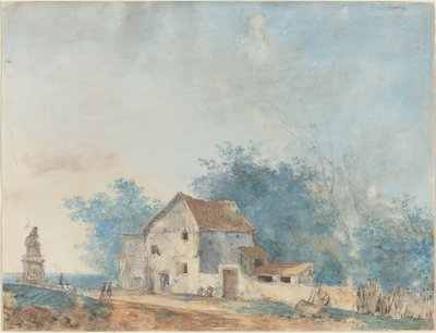 Manzara by Louis Gabriel Moreau the Elder