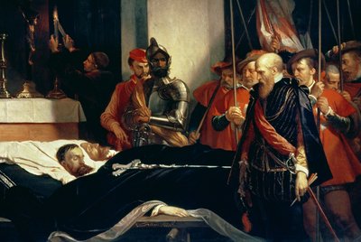 Kont Egmont ve Hoorn'un Kalıntılarına Son Saygılar by Louis Gallait