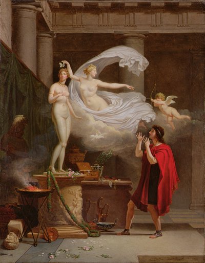 Pygmalion ve Galatea by Louis Gauffier