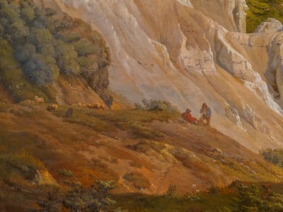 Møns Klint Kayalıkları by Louis Gurlitt