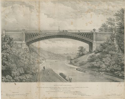 Calton Köprüsü: çinko litografi, nd [1826] by Louis Haghe