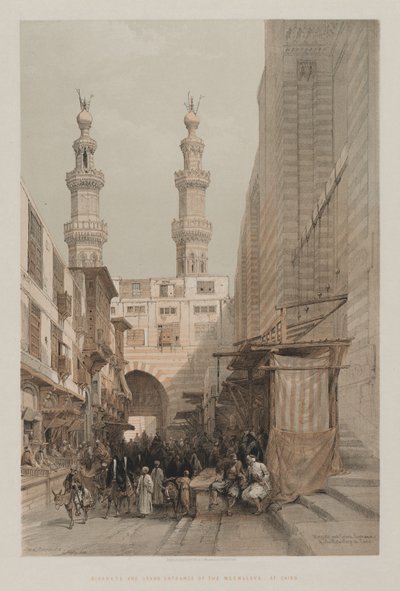 Mısır ve Nubia, Cilt III: Minareler ve Metwaleylerin Büyük Girişi, Kahire