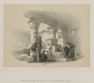 Mısır ve Nubia, Cilt II: Dayr-El-Medeeneh, Thebes, 1848. by Louis Haghe