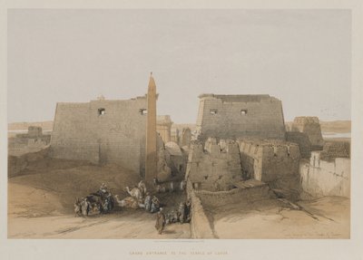 Mısır ve Nubia, Cilt II: Luksor Tapınağı