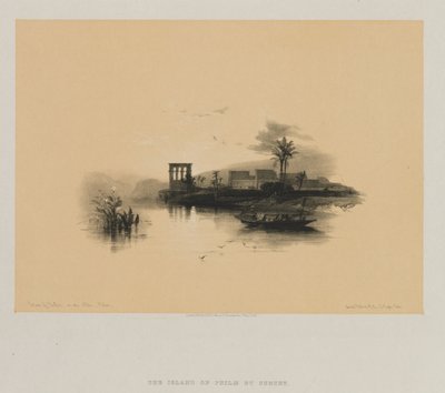 Mısır ve Nubia, Cilt II: Philae Adası, Nil