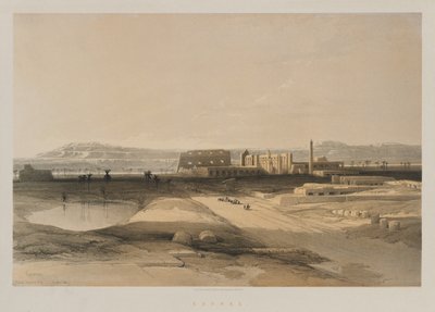 Mısır ve Nubia, Cilt II: Karnak, 1847. by Louis Haghe