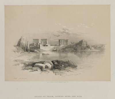 Mısır ve Nubia, Cilt II: Philae by Louis Haghe