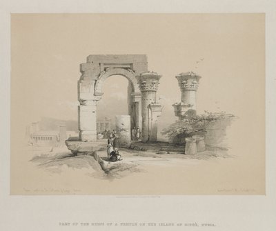 Mısır ve Nubia, Cilt II: Harabeler - Biggeh Adası