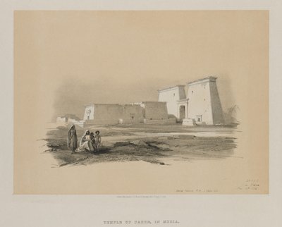 Mısır ve Nubia, Cilt I: Dakke, Nubia
