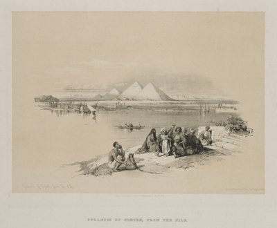 Mısır ve Nubia, Cilt I: Nil'den Geezeh Piramitleri by Louis Haghe