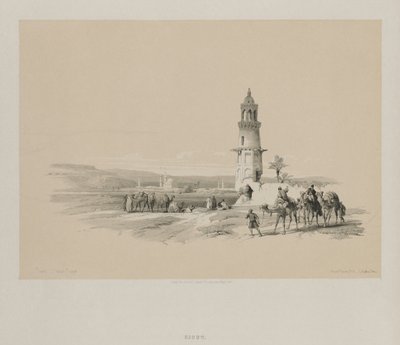 Mısır ve Nubia, Cilt I: Siout - Yukarı Mısır, 1847. by Louis Haghe