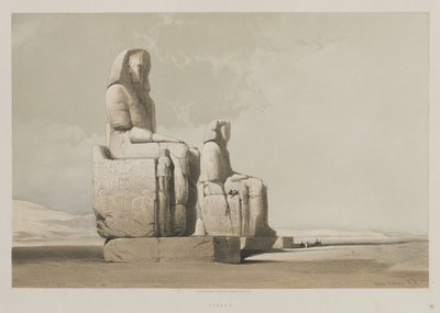 Mısır ve Nubia, Cilt I: Thebes by Louis Haghe