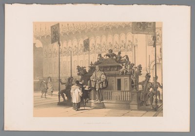 Graftombe van keizer Lodewijk de Beier te München Münih