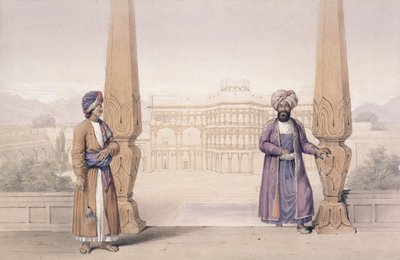 Bir Dooranee Noble ve Görevlisi Candahar