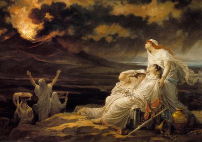 Herculanum (23 Ağustos 79): Vesuve