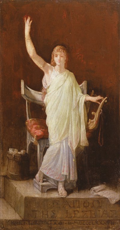 Sapfo, 1888 by Louis Hector Leroux