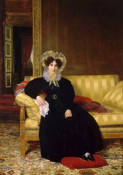 Madam Jean-Charles Clarmont, Rosalie Favrin 1772-1858 doğumlu by Louise Marie Jeanne Hersent