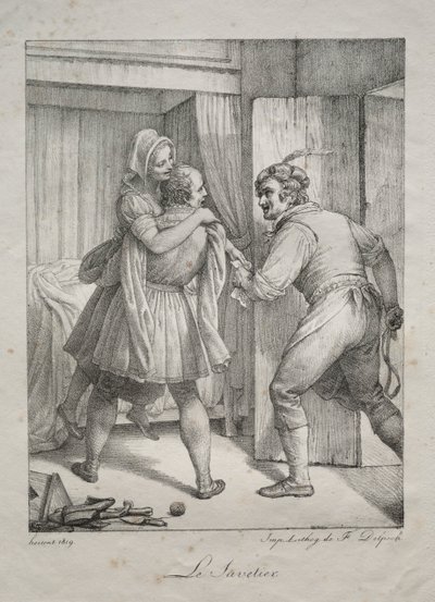 ayakkabıcı by Louis Hersent