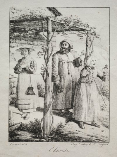 Münzevi, 1818. by Louise Marie Jeanne Hersent
