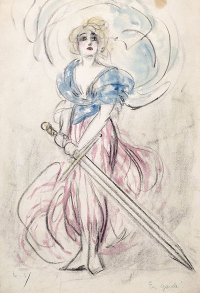 Koruma altinda! by Louis Icart