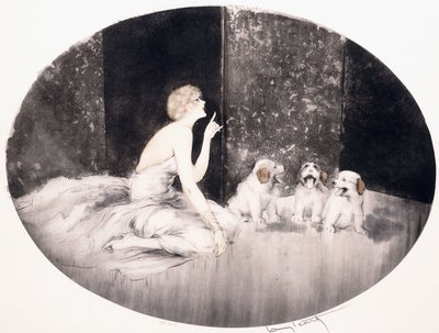 Şan dersi by Louis Icart