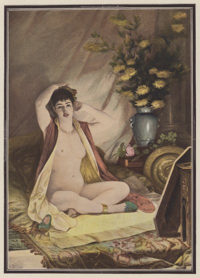 Aynadan önce (renkli taş) by Louis Jacquesson de La Chevreuse