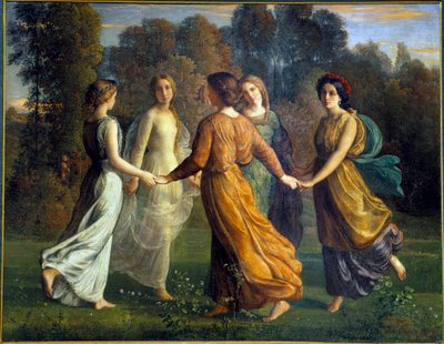 Ruhun şiiri; Güneş ışınları. Anne Francois Louis Janmot