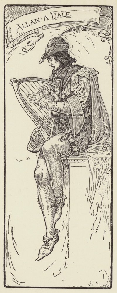 Alan a Dale by Louis John Rhead