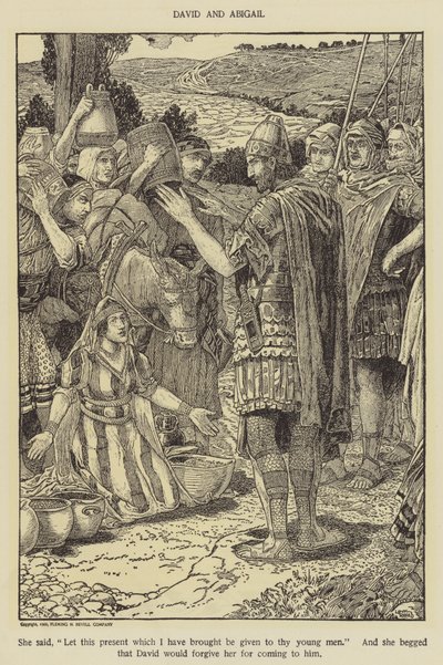 David ve Abigail by Louis John Rhead