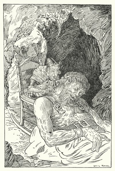 Dev Altın Sakal (taş) by Louis John Rhead