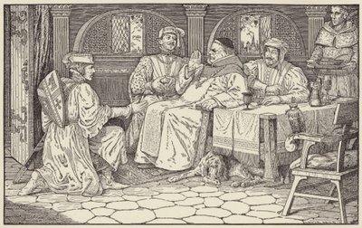 Bana biraz lütuf süresi vermen için sana dua etmeye geldim. by Louis John Rhead