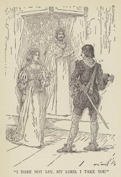 Rabbim seni alırım demeye cesaret edemem by Louis John Rhead