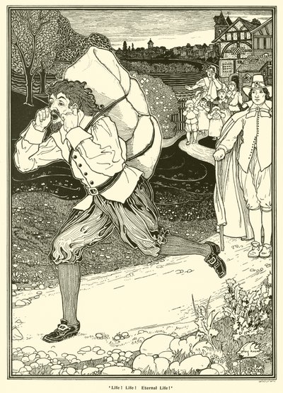 Hayat! Hayat! Sonsuz yaşam! (Oymak) by Louis John Rhead