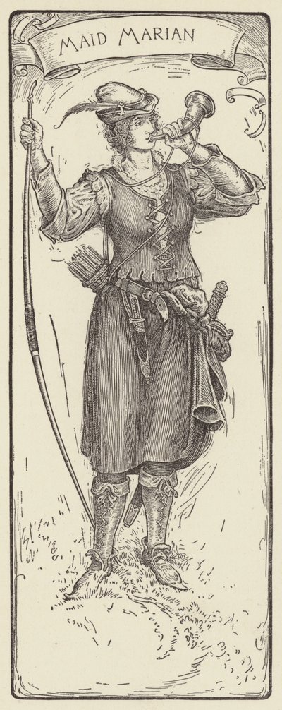 hizmetçi Marian by Louis John Rhead